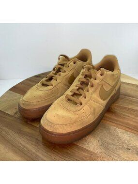 Nike Air Force 1 LV8 3 GS Wheat Gum Light Brown BQ5485 700 Size 5Y